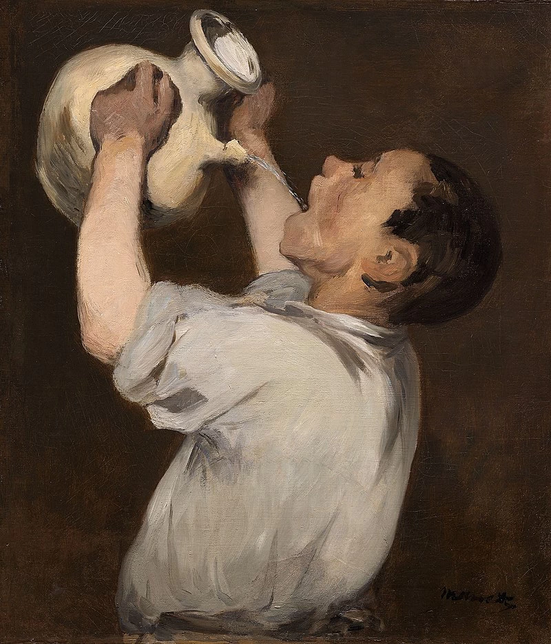  263-Édouard Manet, Ragazzo con brocca, 1861-72-Art Institute of Chicago 